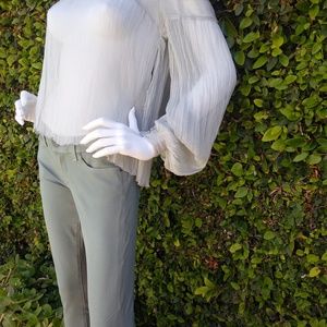 A&C Women's Jeans size 27 in Chalky Teal